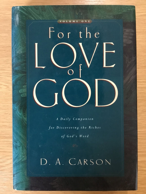 For the Love of God (Volume 1)
