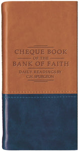 Cheque Book of the Bank of Faith - Tan/Navy