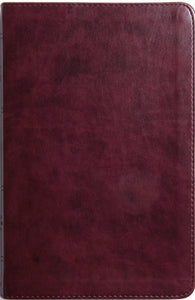 ESV Large Print Thinline Bible - TruTone, Mahogany