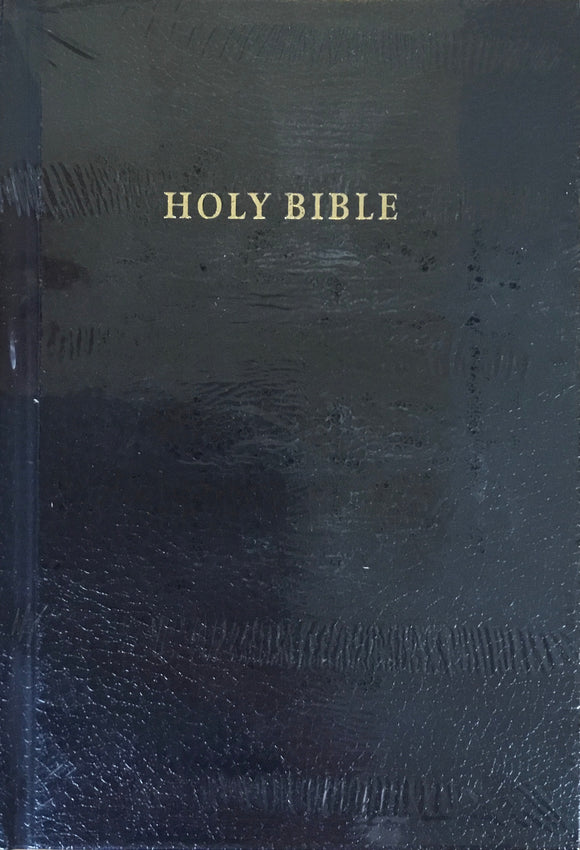 KJV Ruby Text Bible - Hardback, Black