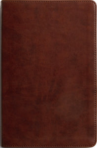 ESV Large Print Personal Size Bible - TruTone, Chestnut