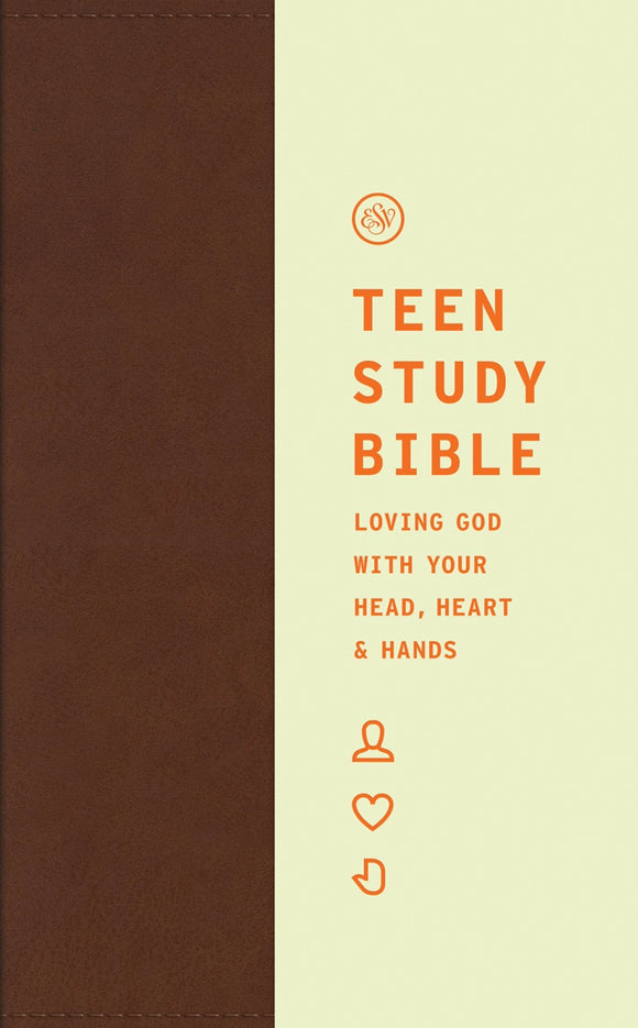 ESV Teen Study Bible - TruTone, Burnt Sienna