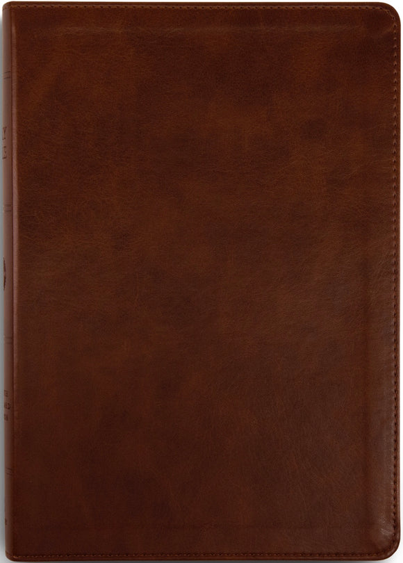ESV Large Print Bible - TruTone, Deep Brown