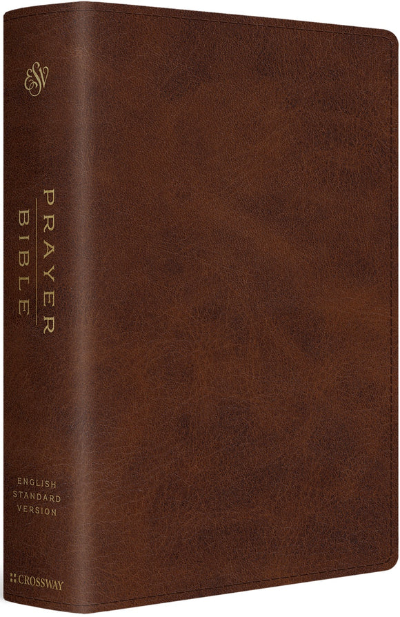 ESV Prayer Bible - TruTone, Brown