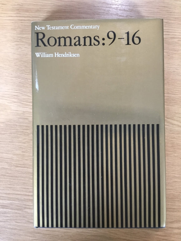 Romans: 9-16 (New Testament Commentary)