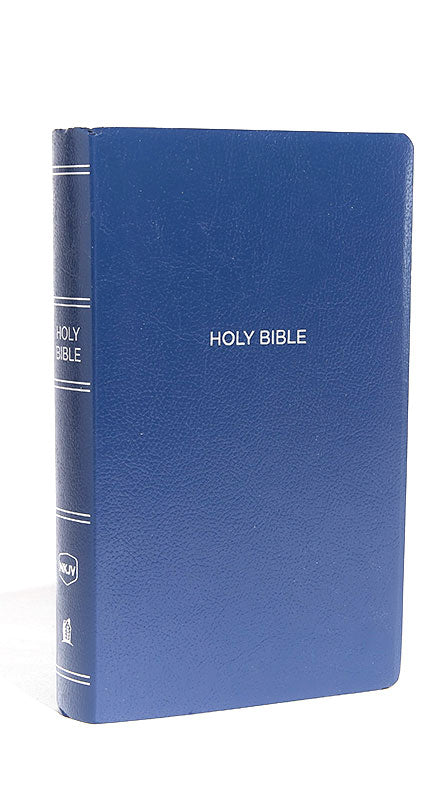 NKJV Gift & Award Bible - Blue, Red Letter