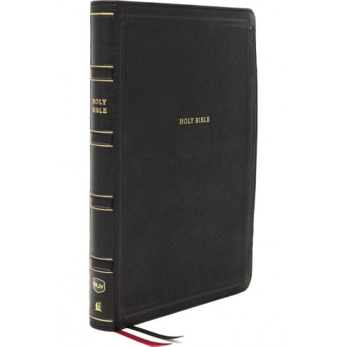 NKJV Deluxe Centre-Column Reference Bible - Black, Giant Print, Red Letter
