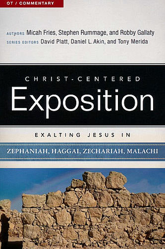 CCE: Zephaniah, Haggai, Zechariah, Malachi