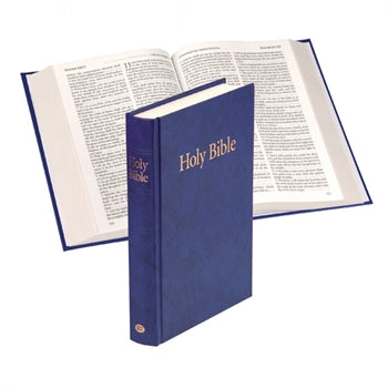 KJV Windsor Text Bible - Hardback, Blue