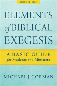 Elements of Biblical Exegesis