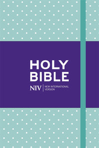 NIV Notebook Pocket Bible - Mint, Polka-dot