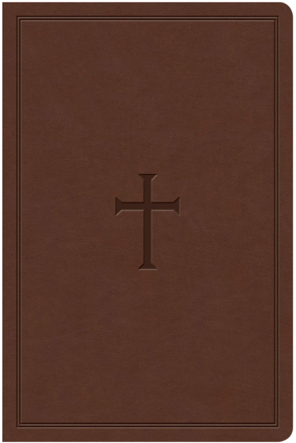 KJV Personal Size Study Bible - Brown, Leathertouch