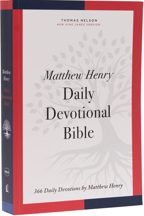 NKJV Matthew Henry Daily Devotional Bible, Paperback