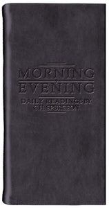 Morning & Evening: Daily Readings by C. H. Spurgeon - Matt Black