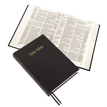 KJV - Westminster Reference Bible: Large Print, Hardback, Black