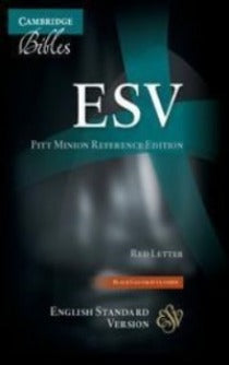ESV Pitt Minion Reference Bible, Black Goatskin