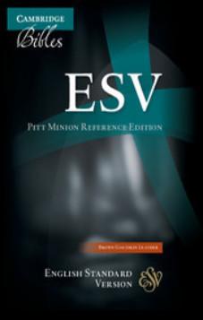ESV Pitt Minion Reference Bible, Brown Goatskin Leather