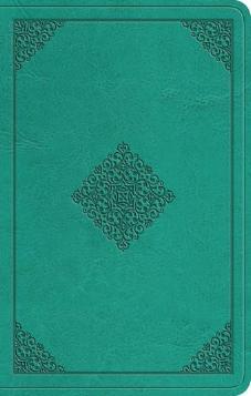 ESV Value Large Print Compact Bible: TruTone, Teal