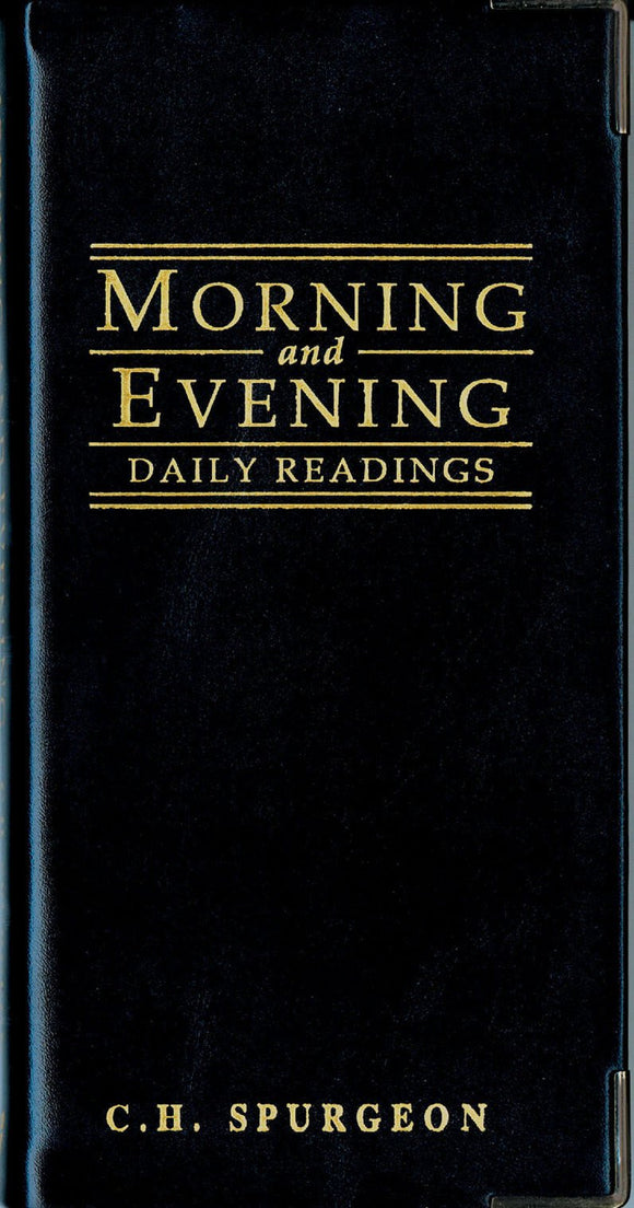 Gloss Black Morning & Evening: Daily Readings by C. H. Spurgeon