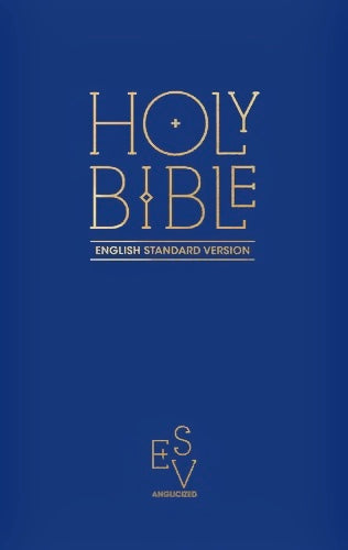ESV Anglicised Pew Bible - Hardback, Blue
