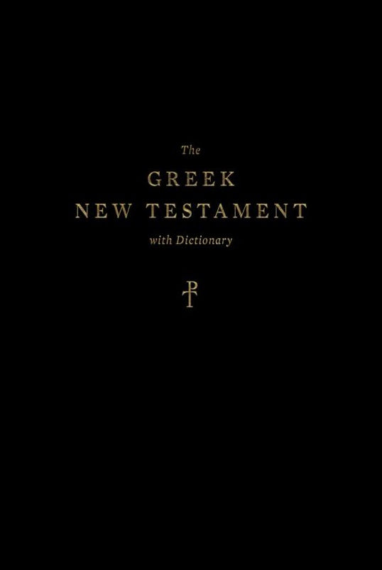 The Greek New Testament with Dictionary - Hardback, Black