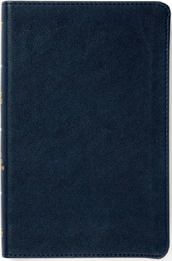 KJV Personal Size Bible - Navy, Leathertouch