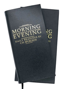 Morning & Evening - Black Leather