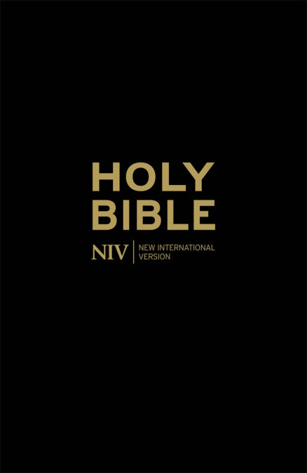 NIV Anglicised Gift and Award Bible - Black, Paperback
