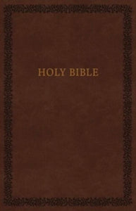 NKJV Bible, Leathersoft, Brown, Comfort Print