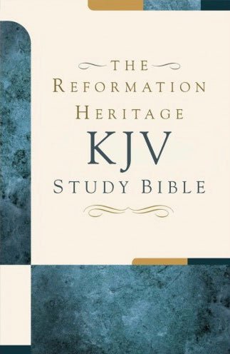 KJV Reformation Heritage Study Bible - Hardcover