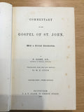 Gospel of John - Vol. 1 (Clark’s Foreign Theological Library)