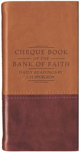 Cheque Book of the Bank of Faith - Tan/Burgundy