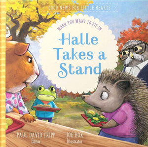 Halle Takes a Stand