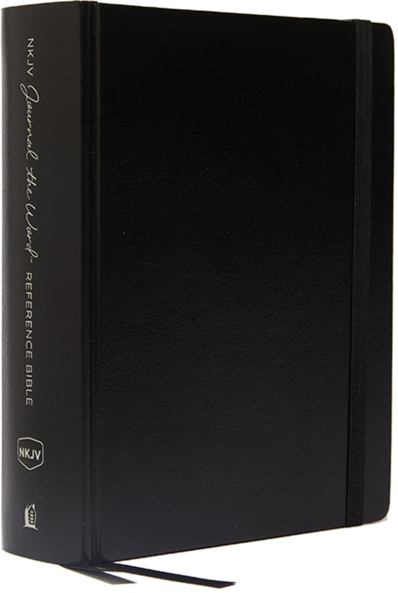 NKJV ‘Journal the Word’ Reference Bible - Hardcover, Black