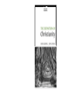 The Definition of Christianity